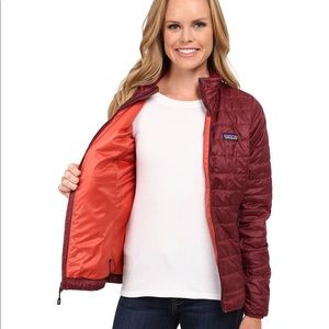 Patagonia Full Zip Down Sweater Puffer Jacket